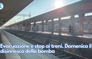 Evacuazione e stop ai treni. Domenica il disinnesco della bomba