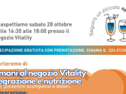 Domani al negozio Vitality integrazione e nutrizione