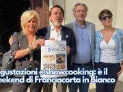 Degustazioni e showcooking: è il weekend di Franciacorta in bianco
