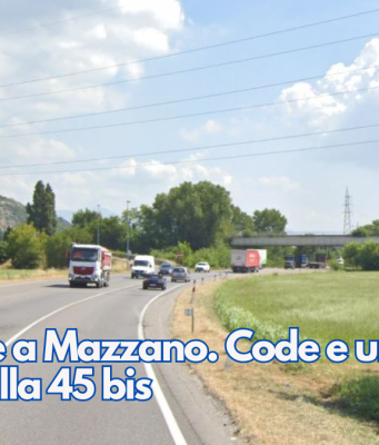 Incidente a Mazzano. Code e un ferito grave sulla 45 bis