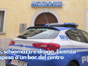 Liti, schiamazzi e droga. Licenza sospesa a un bar del centro