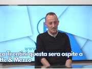 Luca Trentini questa sera ospite a Sette & Mezzo