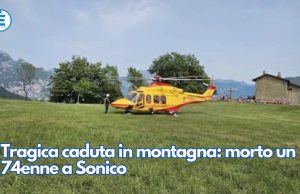 Tragica caduta in montagna: morto un 74enne a Sonico