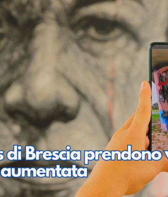 I murales di Brescia prendono vita con la realtà aumentata