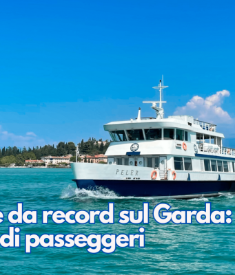 Stagione da record sul Garda: 2 milioni e mezzo di passeggeri