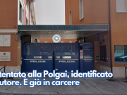Attentato alla Polgai, identificato l’autore. È già in carcere