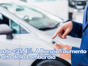 Rc auto +35,4%. A Brescia l’aumento più alto della Lombardia