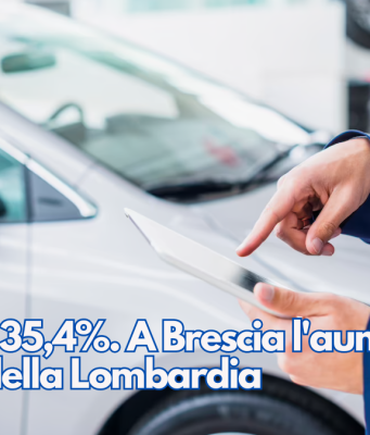 Rc auto +35,4%. A Brescia l’aumento più alto della Lombardia