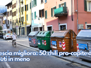 Brescia migliora: 50 chili pro-capite di rifiuti in meno