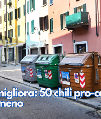 Brescia migliora: 50 chili pro-capite di rifiuti in meno