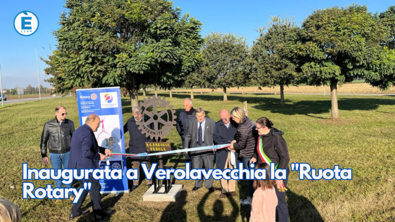 Inaugurata a Verolavecchia la “Ruota Rotary”