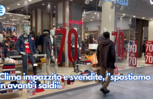 Clima impazzito e svendite, “spostiamo in avanti i saldi”