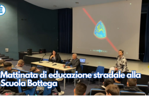 Mattinata di educazione stradale alla Scuola Bottega