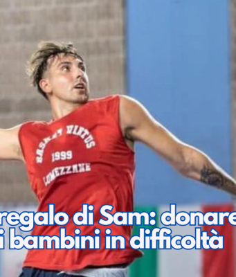 L’ultimo regalo di Sam: donare il basket ai bambini in difficoltà