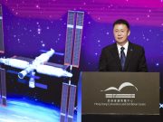 Cina: delegazione del programma spaziale visita Hong Kong, Macao