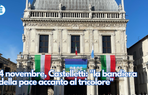 4 novembre, Castelletti: “la bandiera della pace accanto al tricolore”