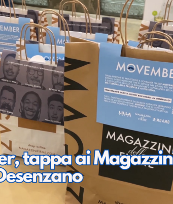 Movember, tappa ai Magazzini delle Firme di Desenzano