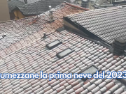 A Lumezzane la prima neve del 2023