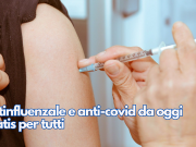 Antinfluenzale e anti-covid da oggi gratis per tutti