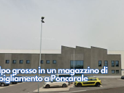 Colpo grosso in un magazzino di abbigliamento a Poncarale