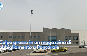 Colpo grosso in un magazzino di abbigliamento a Poncarale