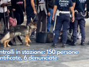 Controlli in stazione: 150 persone identificate, 6 denunciate