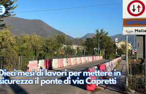 Dieci mesi di lavori per mettere in sicurezza il ponte di via Capretti