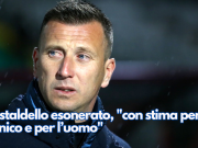 Gastaldello esonerato, “con stima per il tecnico e per l’uomo”