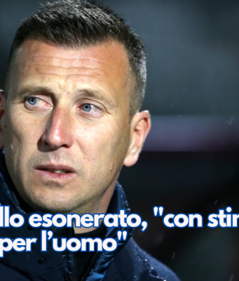 Gastaldello esonerato, “con stima per il tecnico e per l’uomo”