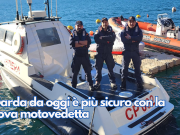Il Garda da oggi è più sicuro con la nuova motovedetta