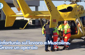 Infortunio sul lavoro a Muscoline. Grave un operaio