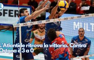 L’Atlantide ritrova la vittoria. Contro Ortona è 3 a 0