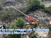 Marzo e non maggio per il ripristino della linea a Marone