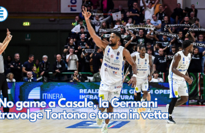 No game a Casale, la Germani travolge Tortona e torna in vetta