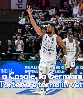 No game a Casale, la Germani travolge Tortona e torna in vetta