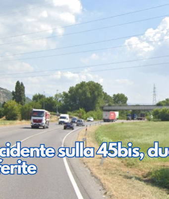 Nuovo incidente sulla 45bis, due persone ferite