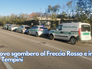 Nuovo sgombero al Freccia Rossa e in via Tempini