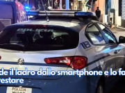 Vede il ladro dallo smartphone e lo fa arrestare