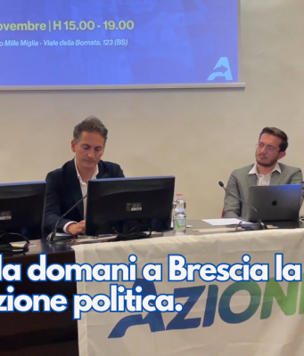 Azione: da domani a Brescia 3 giorni per la scuola di formazione politica