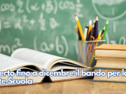 Aperto fino a dicembre il bando per la Dote Scuola
