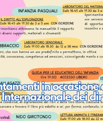 Gli appuntamenti per la Giornata Internazionale dei diritti dei bambini
