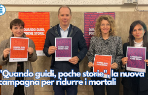 “Quando guidi, poche storie”, la nuova campagna per ridurre i mortali