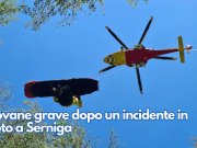 Giovane grave dopo un incidente in moto a Serniga