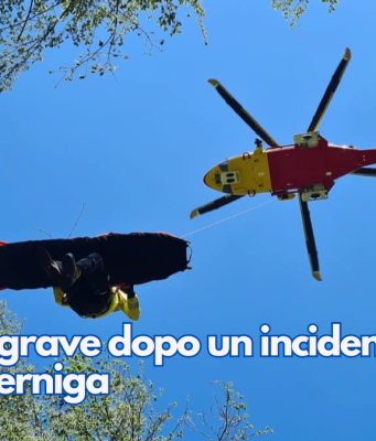 Giovane grave dopo un incidente in moto a Serniga