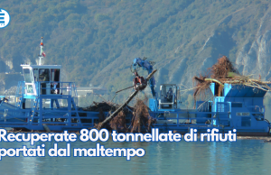 Recuperate 800 tonnellate di rifiuti portati dal maltempo