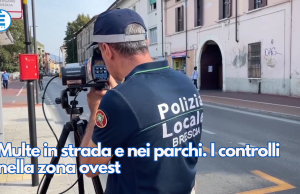 Multe in strada e nei parchi. I controlli nella zona ovest