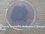 Ripulita la formella dedicata a Sergio Ramelli