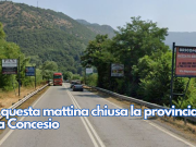 Da questa mattina chiusa la provinciale 19 a Concesio