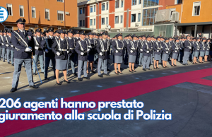 206 agenti hanno prestato giuramento alla scuola di Polizia di Brescia