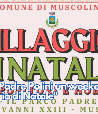Al parco Padre Polini un weekend con il “Villaggio di Natale”